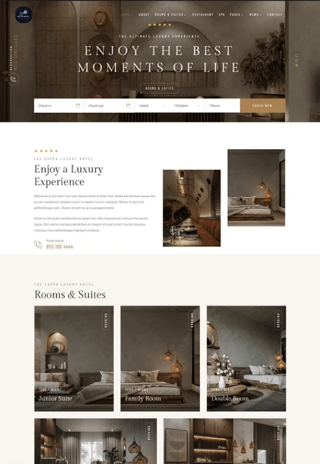 Hôtel — réalisé par WebProducts