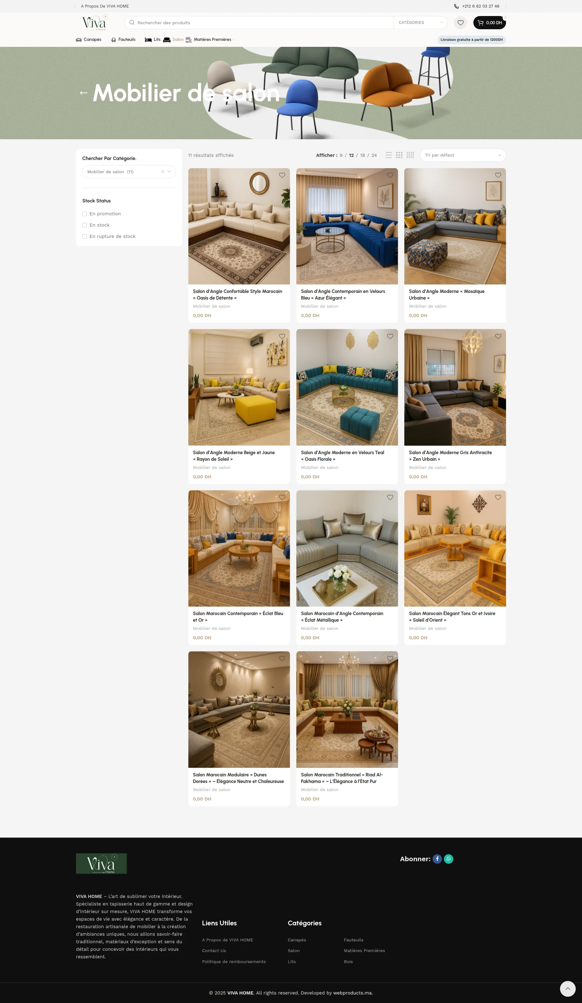Vivahome — vue détaillée