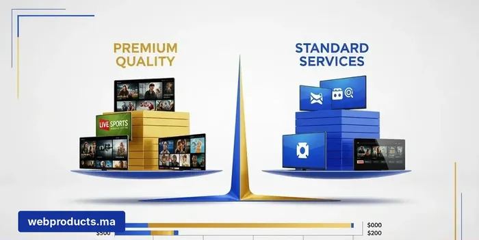 Prix IPTV Maroc : ce que Comprend Chaque Formule